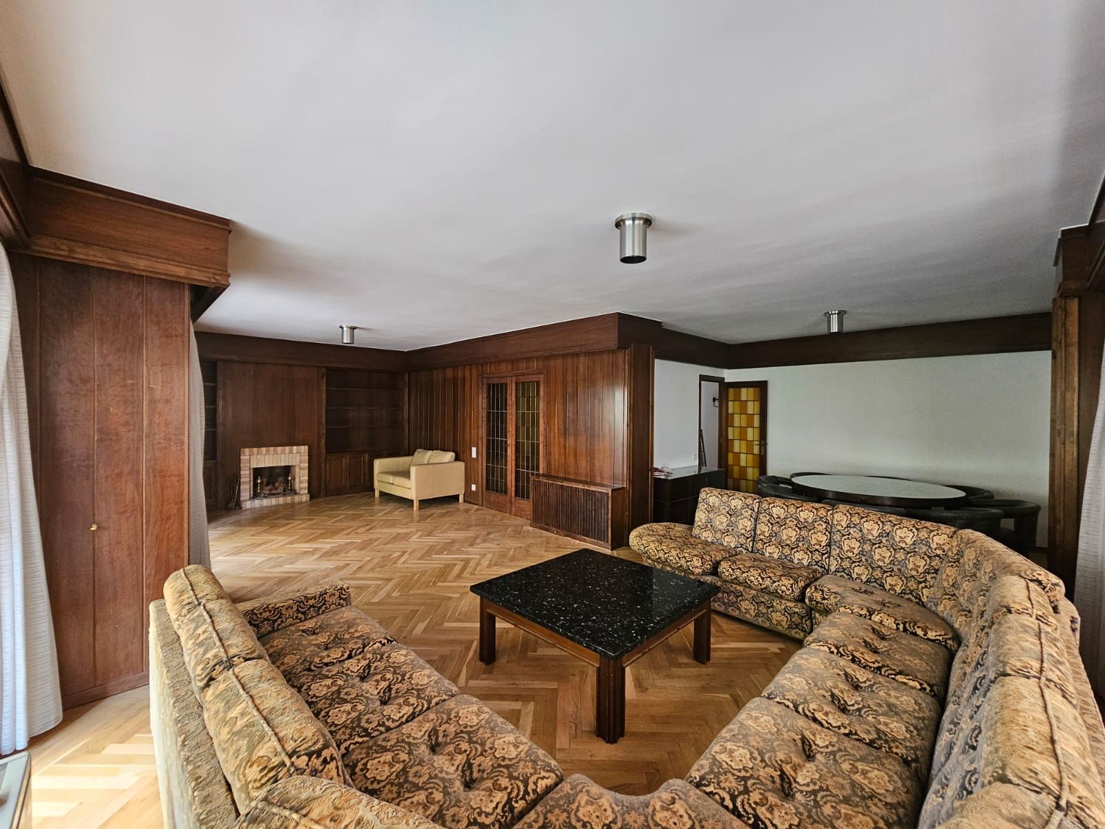 Sala d'estar de Pis de lloguer en  Barcelona Capital amb Aire condicionat, Calefacció i Parquet