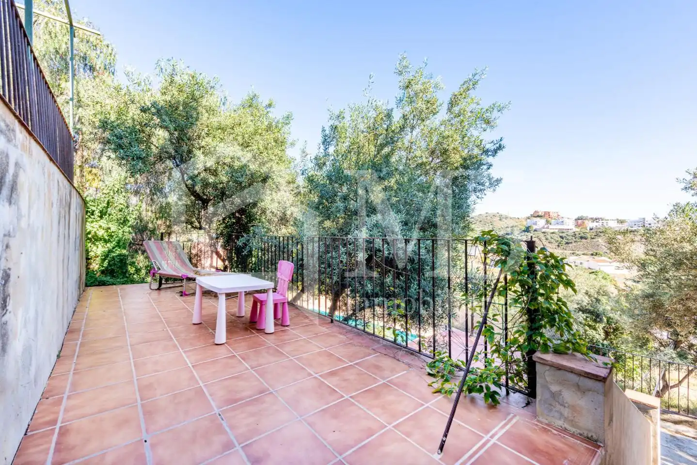Terraza de Finca rústica en venta en Rincón de la Victoria con Aire acondicionado, Jardín privado y Terraza