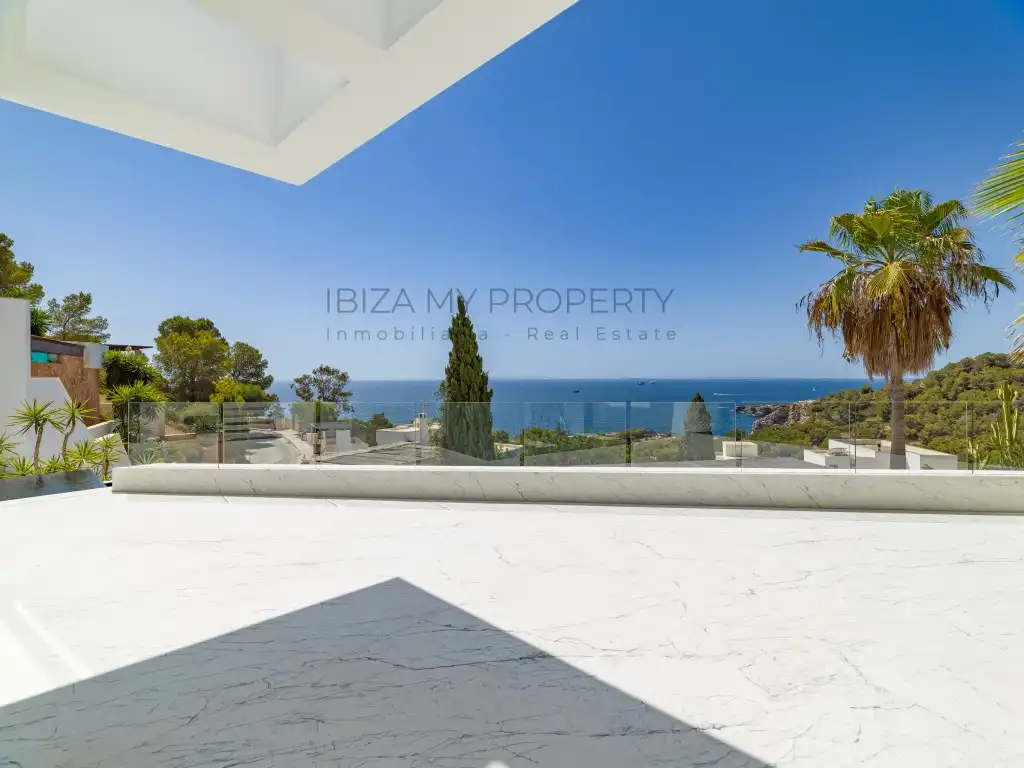Terraza de Casa o chalet en venta en Santa Eulària des Riu con Aire acondicionado, Trastero y Piscina