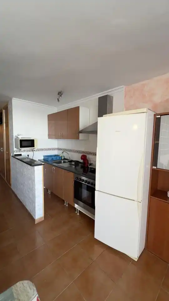 Kitchen of Flat for sale in Alcalà de Xivert  with Air Conditioner, Private garden and Terrace