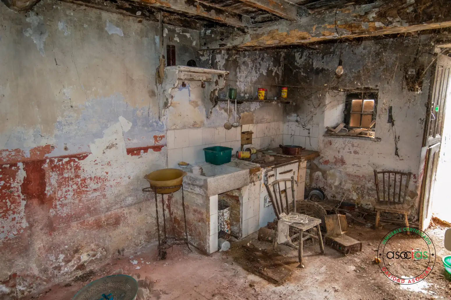 Cocina de Casa adosada en venta en Colunga con Parquet y Terraza