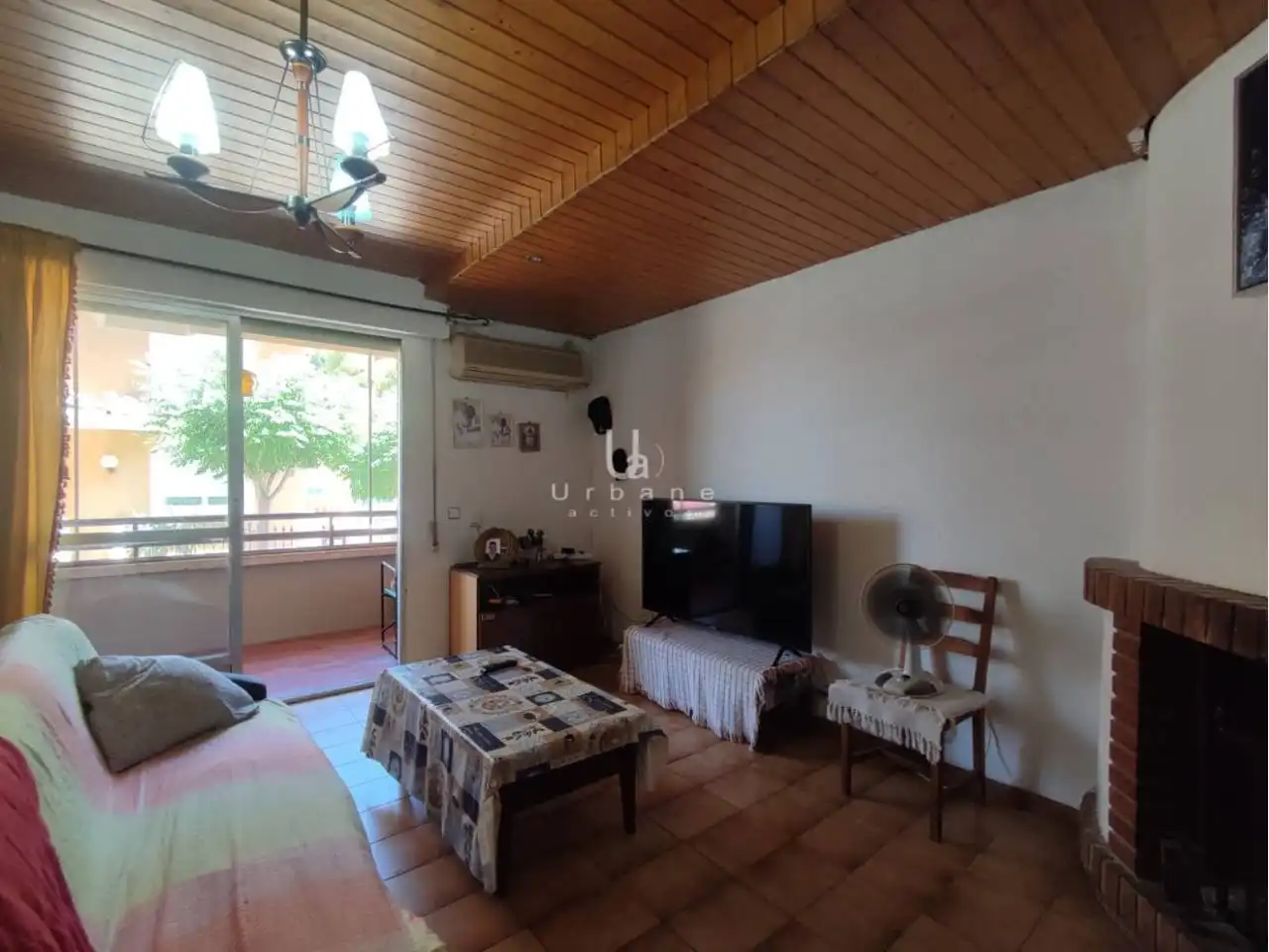 Sala d'estar de Pis en venda en Murcia amb Moblat