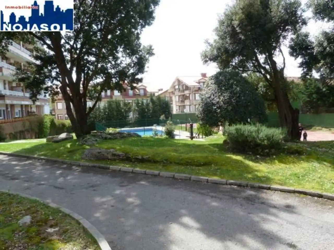 Garten von Dachboden zur Miete in Noja mit Heizung, Terrasse und Möbliert