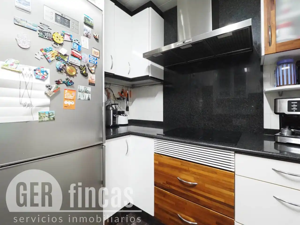Küche von Wohnung zum Verkauf in Terrassa mit Heizung und Alarm