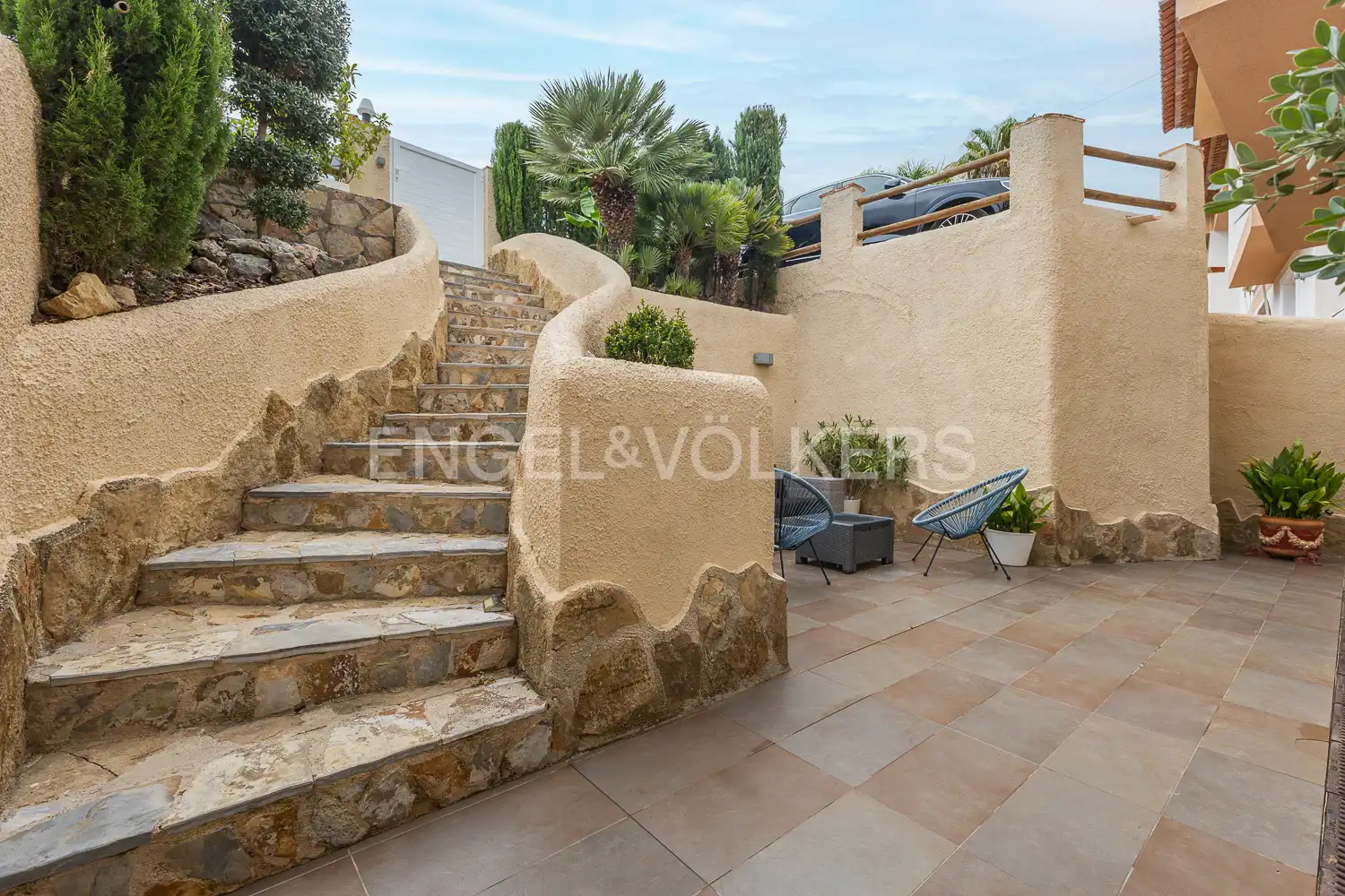 Terrassa de Casa adosada en venda en Gandia amb Aire condicionat, Calefacció i Jardí privat