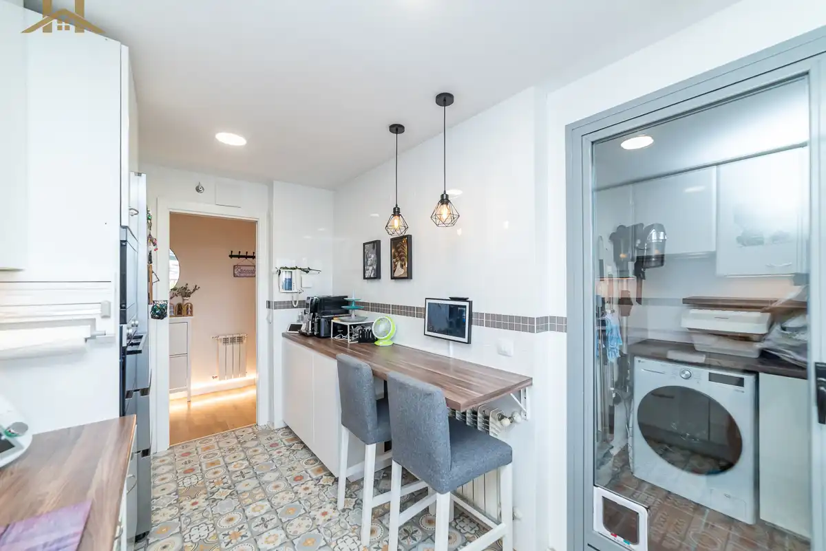 Cocina de Ático en venta en Alcorcón con Aire acondicionado, Calefacción y Terraza