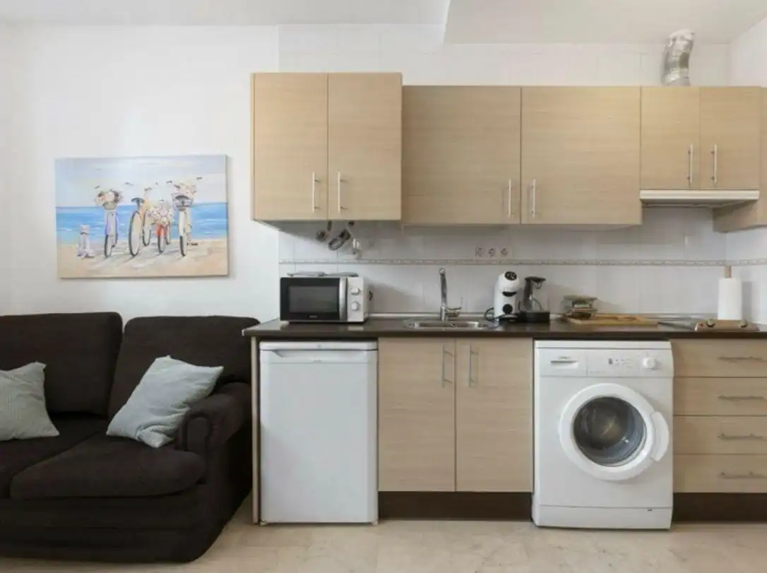 Cocina de Piso en venta en Málaga con Aire acondicionado y Amueblado