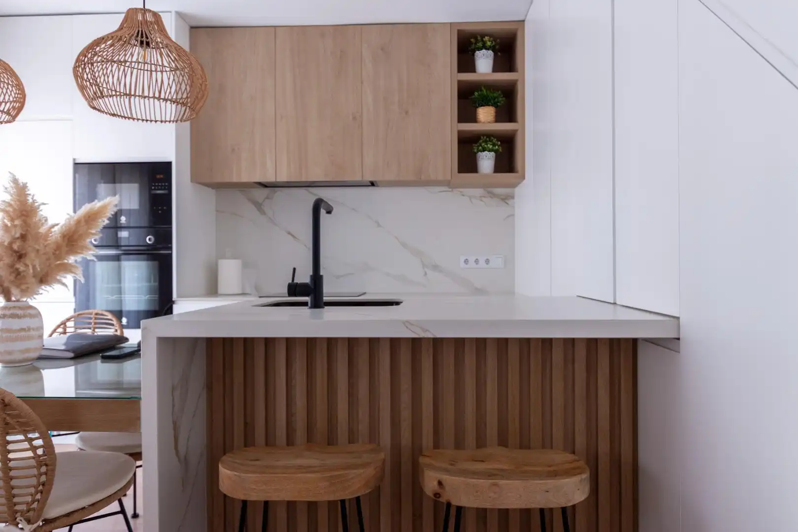 Cocina de Ático en venta en Águilas con Aire acondicionado, Terraza y Amueblado