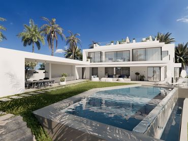 Casa amb piscina en venda a Milla de Oro