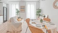 Living room of Flat for sale in  Madrid Capital  with Air Conditioner and Balcony