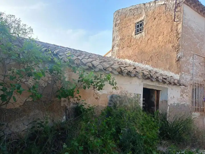 Vista exterior de Finca rústica en venta en Lorca