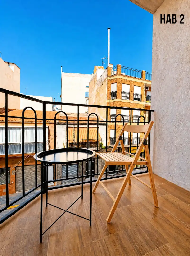 Terraza de Piso para compartir en Elche / Elx con Terraza, Amueblado y Horno