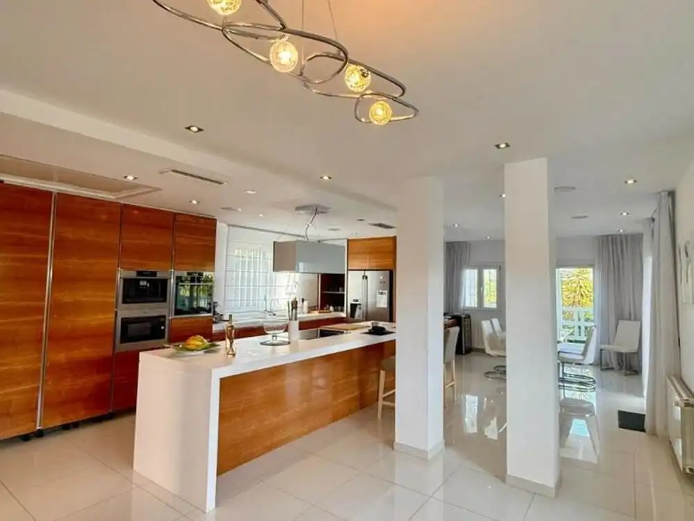 Kitchen of Houses for rent in Estepona  with Air Conditioner, Heating and Private garden