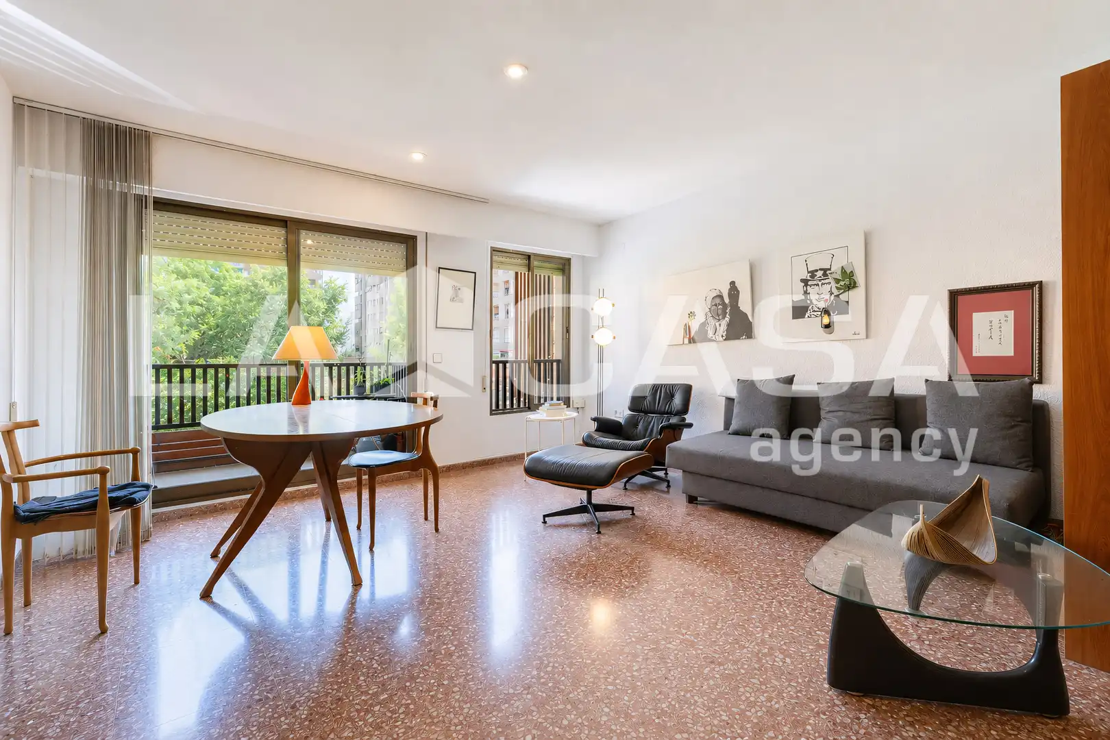 Living room of Flat for sale in Valencia  with Balcony