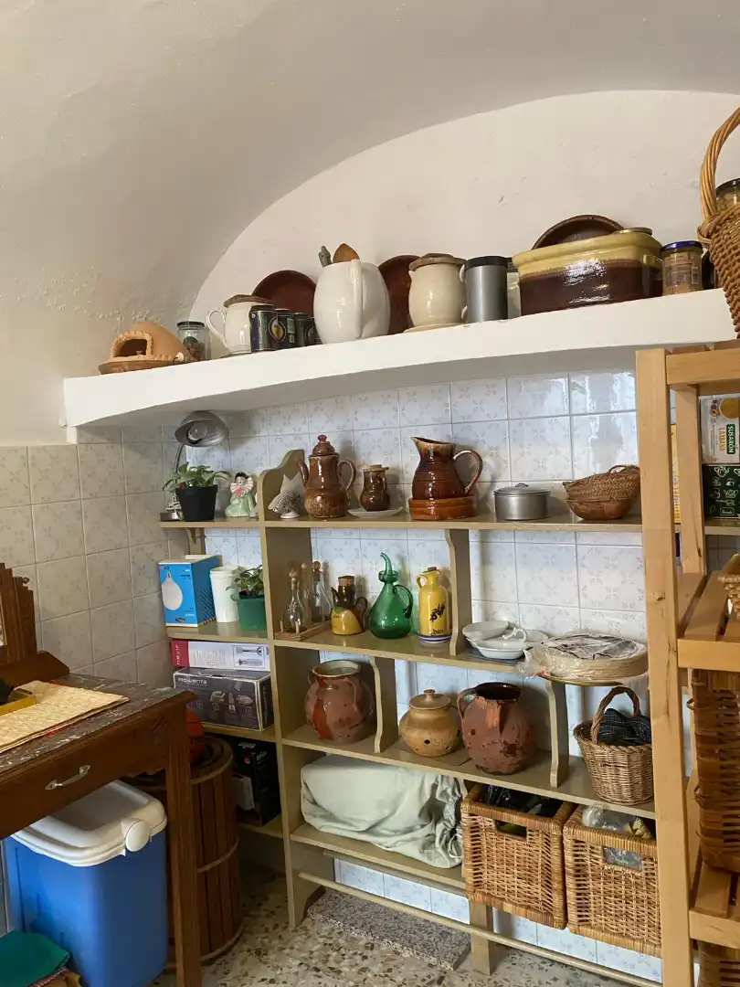 Cocina de Finca rústica en venta en Barcarrota con Amueblado