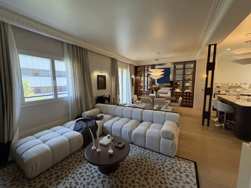 Sala de estar de Piso en venta en Madrid con Balcón