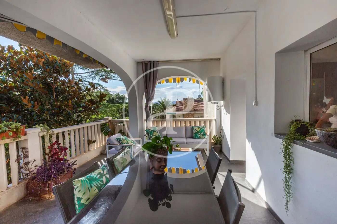 Terraza de Casa o chalet en venta en Godelleta con Aire acondicionado, Calefacción y Jardín privado
