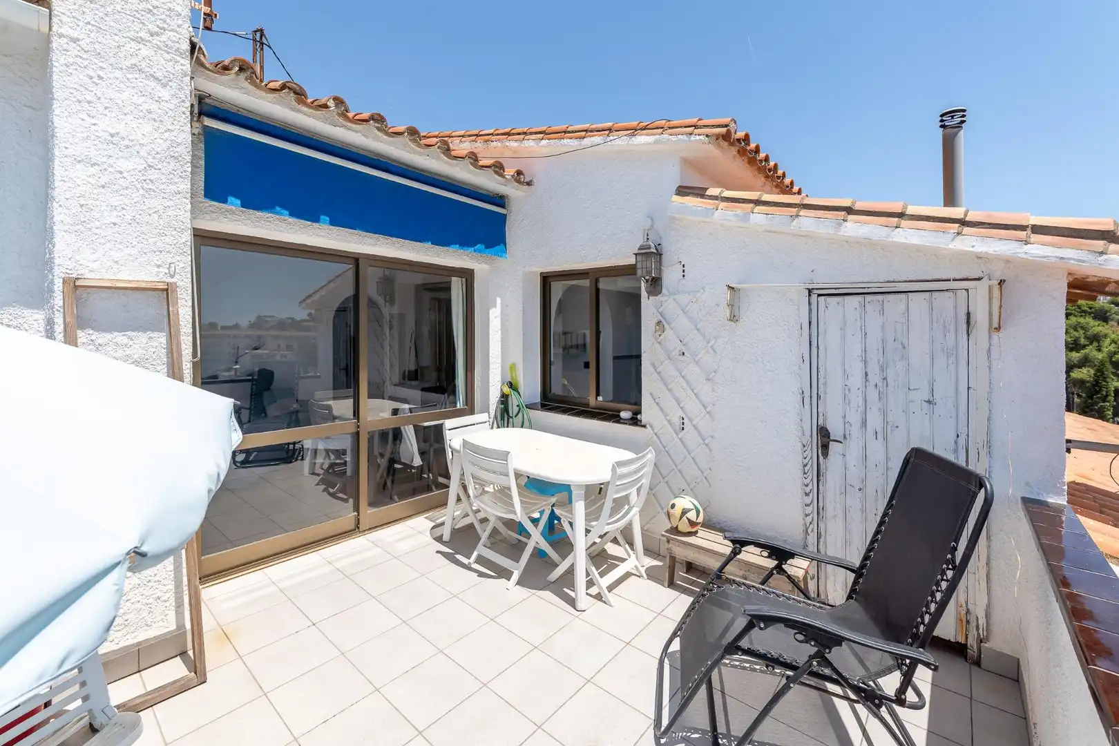 Terrace of Apartments for sale in Fuengirola  with Air Conditioner, Private garden and Terrace