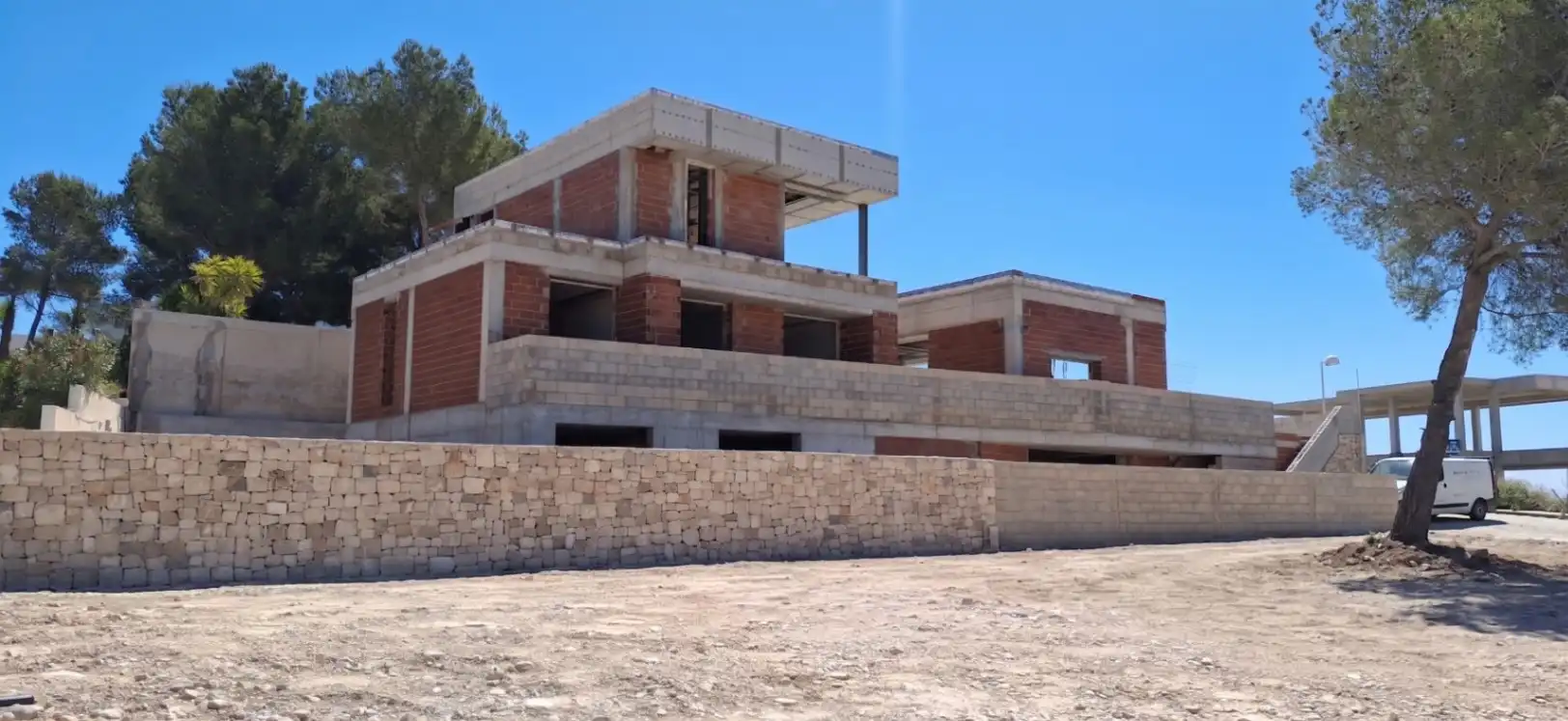 Vista exterior de Casa o chalet en venta en Moraira con Aire acondicionado, Calefacción y Jardín privado