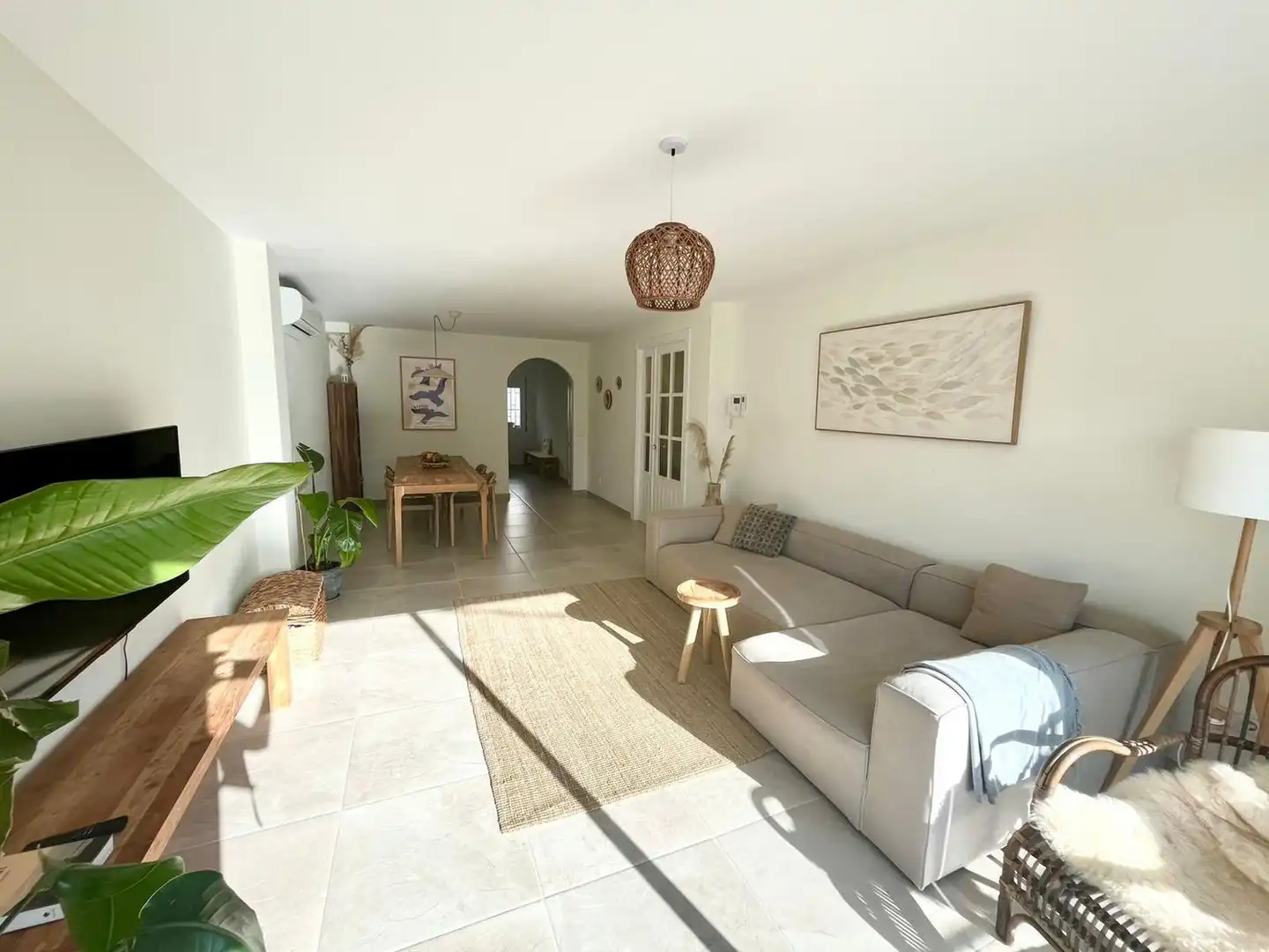 Living room of Flat for rent in Tossa de Mar  with Air Conditioner