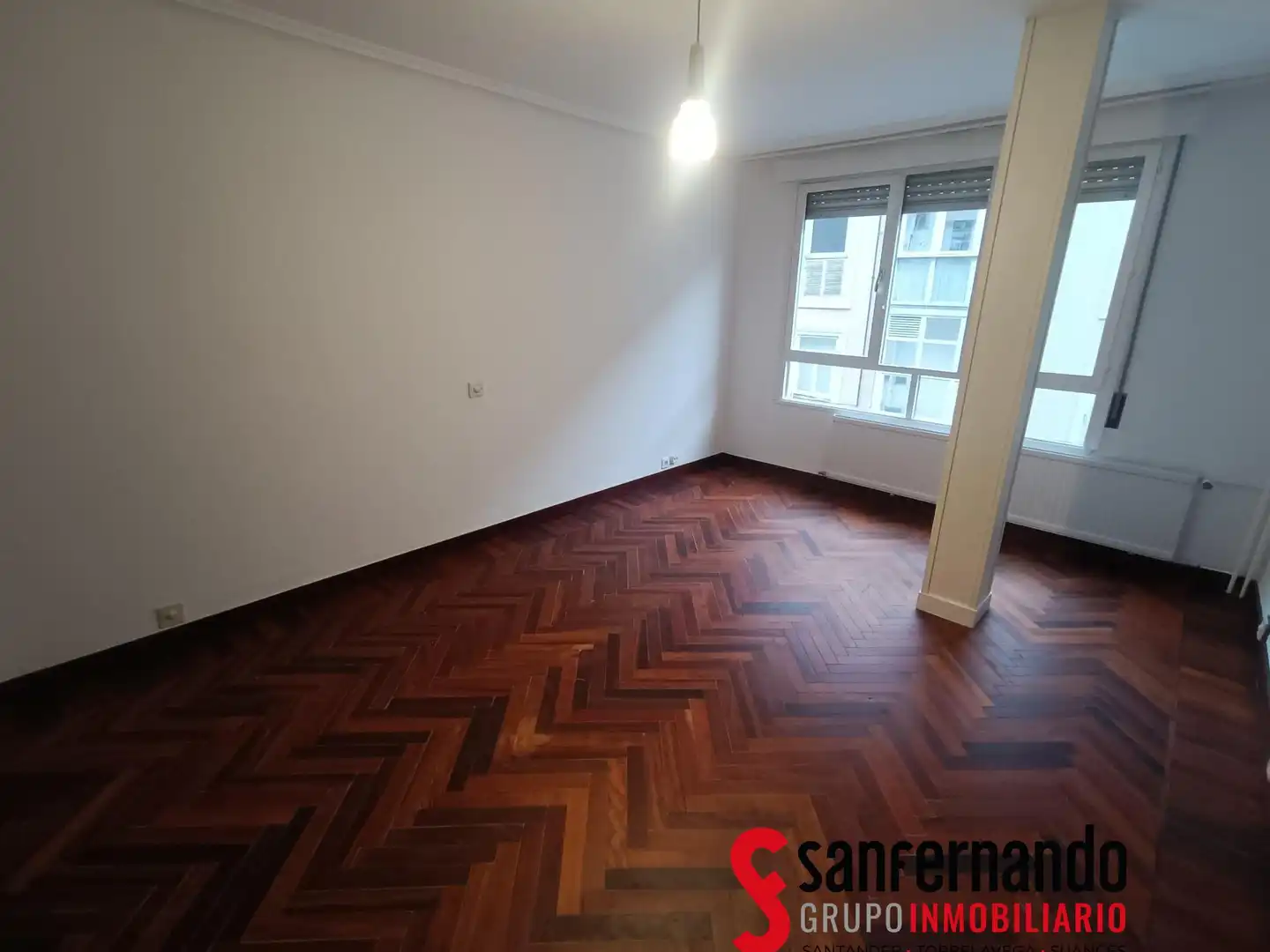 Bedroom of Flat for rent in Santander  with Heating, Parquet flooring and Balcony