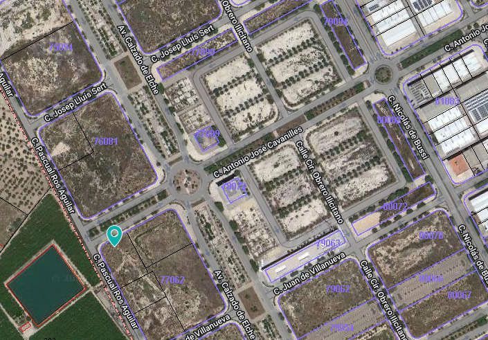 Industrial land for sale in Elche / Elx