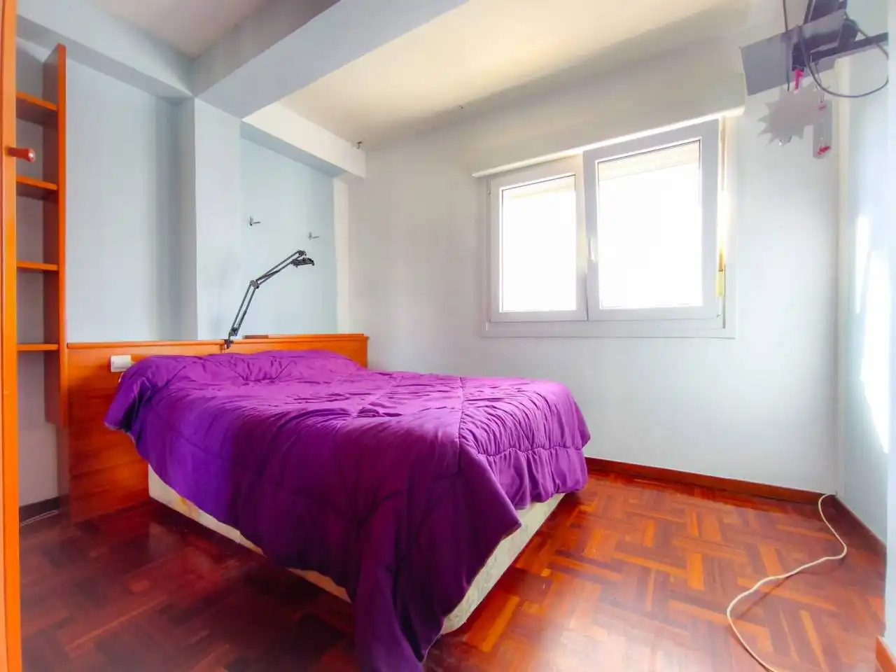 Bedroom of Apartments for sale in Burgos  with Heating, Parquet flooring and Terrace