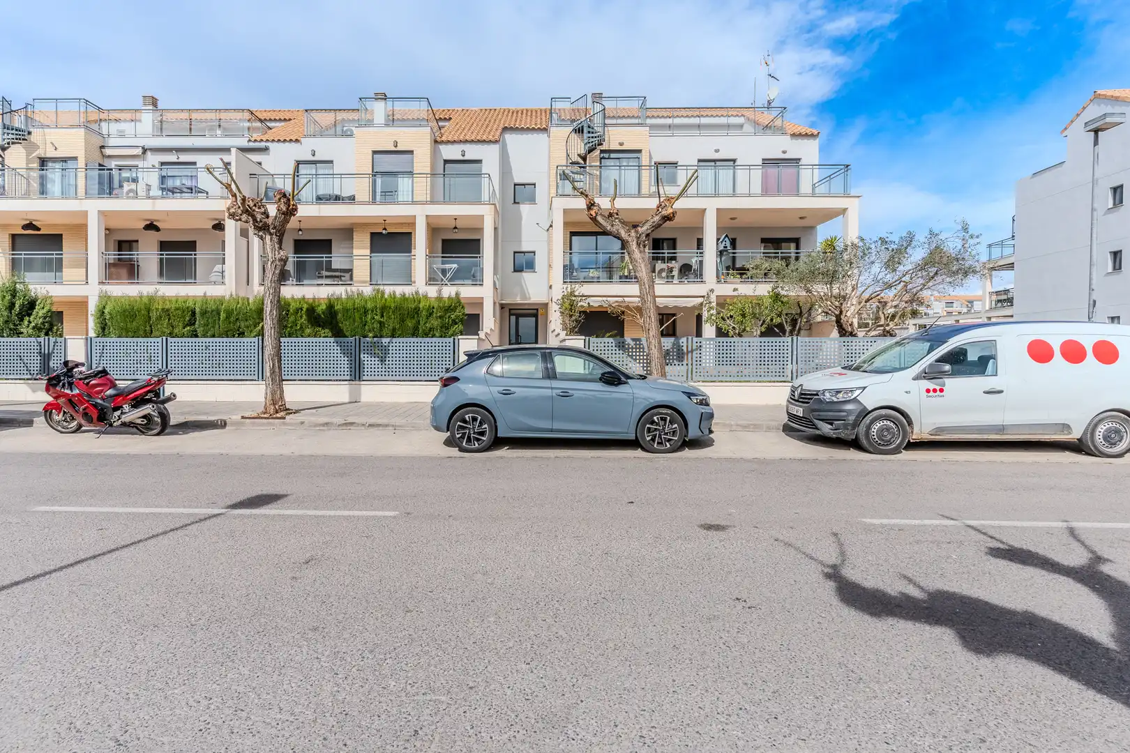 Exterior view of Duplexes for sale in San Jorge / Sant Jordi  with Air Conditioner, Heating and Terrace