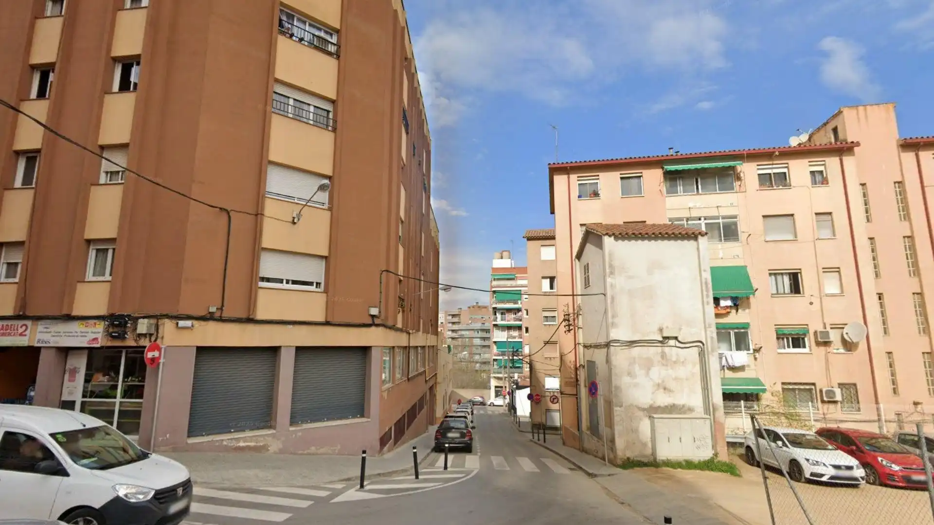Vista exterior de Piso en venta en Rubí