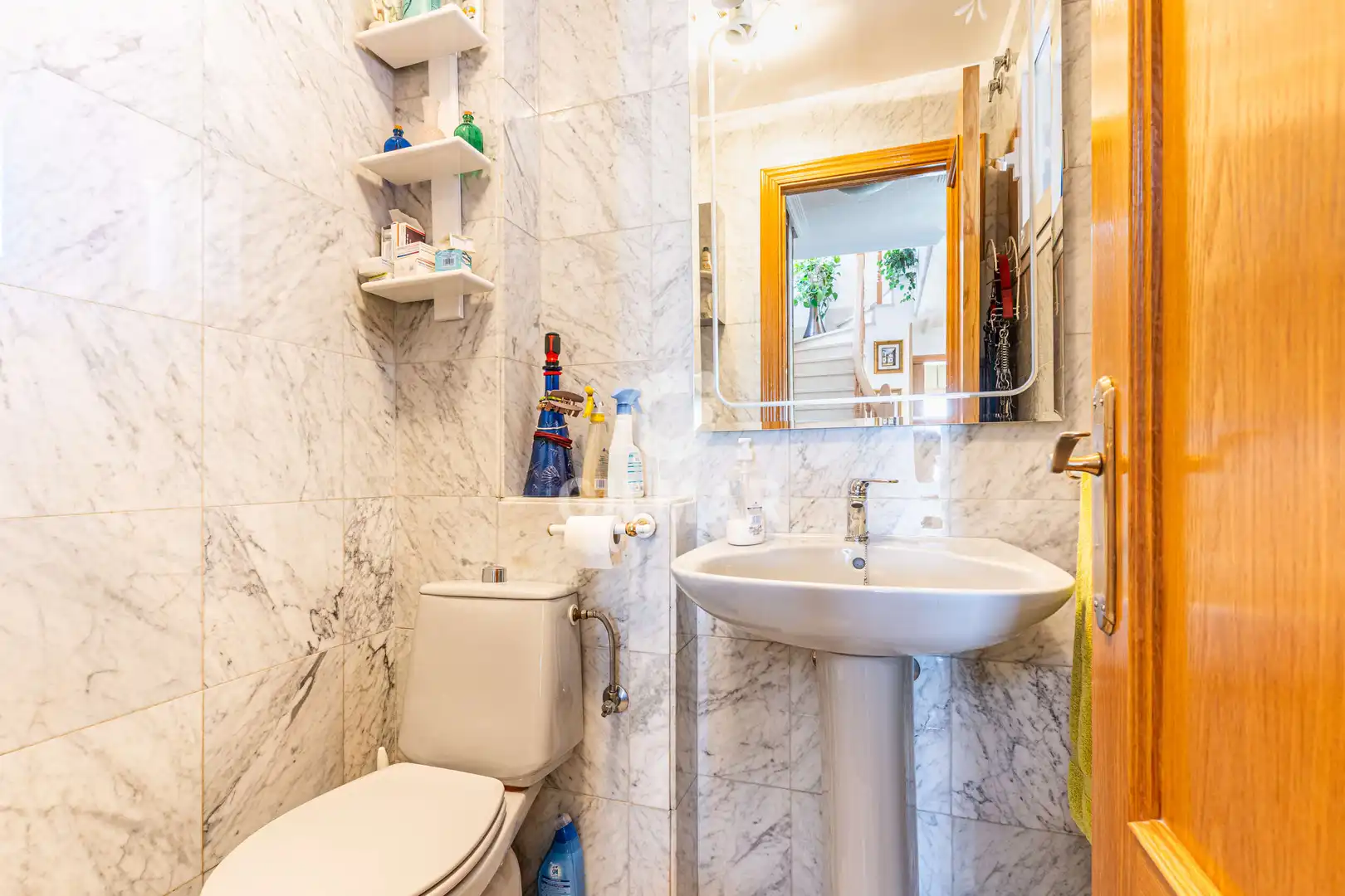 Baño de Casa adosada en venta en Madrid con Calefacción y Jardín privado