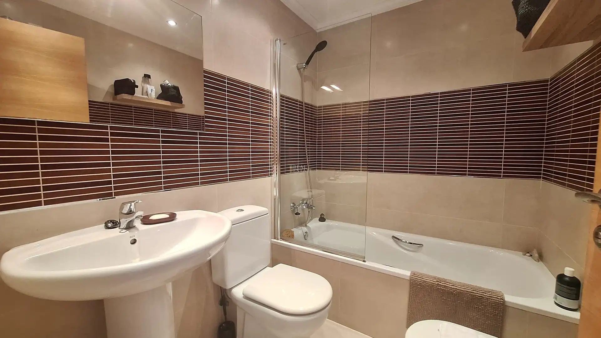 Bathroom of Flat for sale in Jávea / Xàbia  with Air Conditioner, Terrace and Swimming Pool