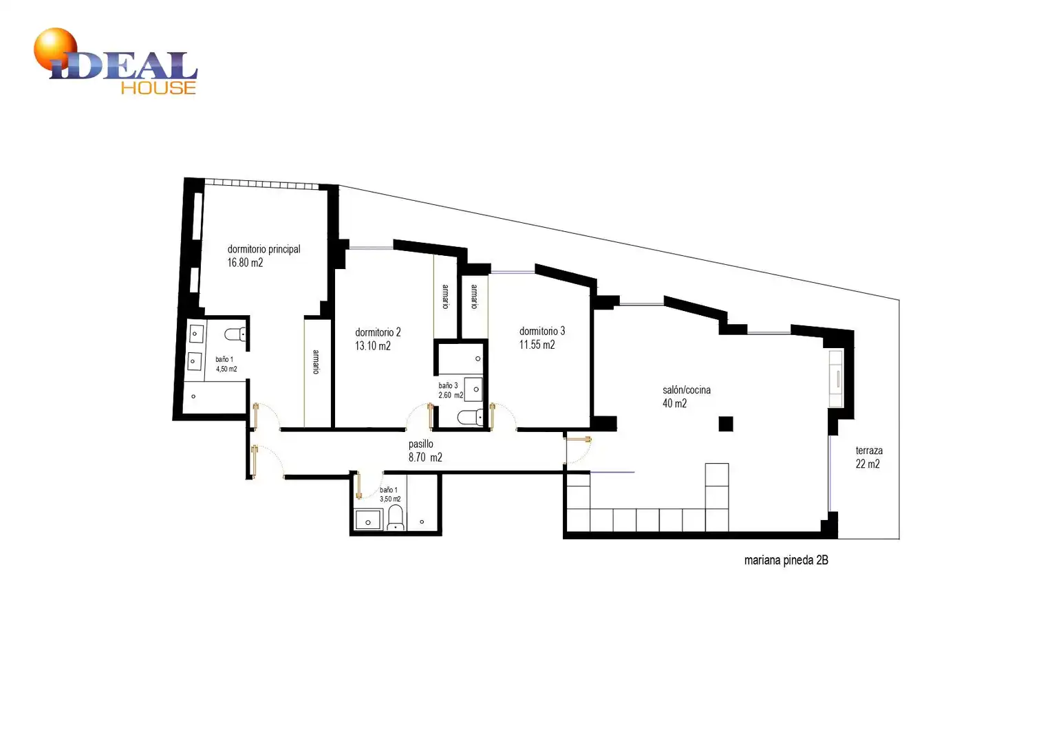 Appartement compact avec terrasse à vendre à 2 Calle Enriqueta Lozano, imagen 24