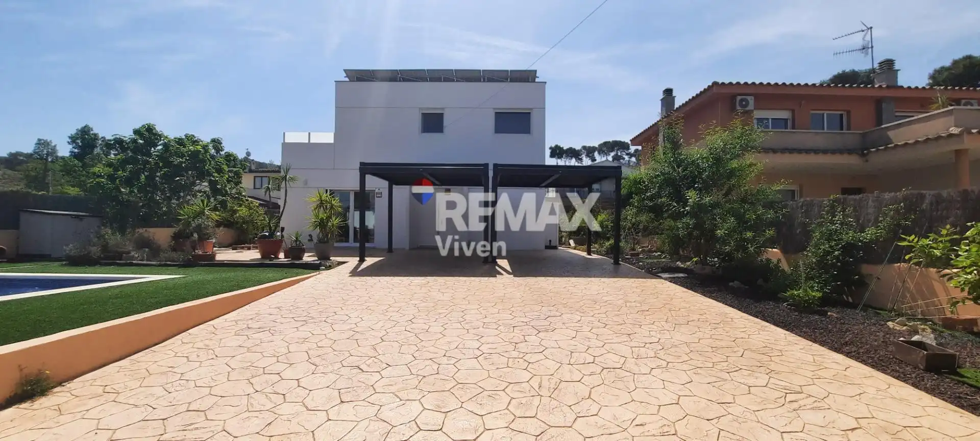 Jardín de Casa o chalet en venta en Canyelles con Aire acondicionado, Calefacción y Jardín privado