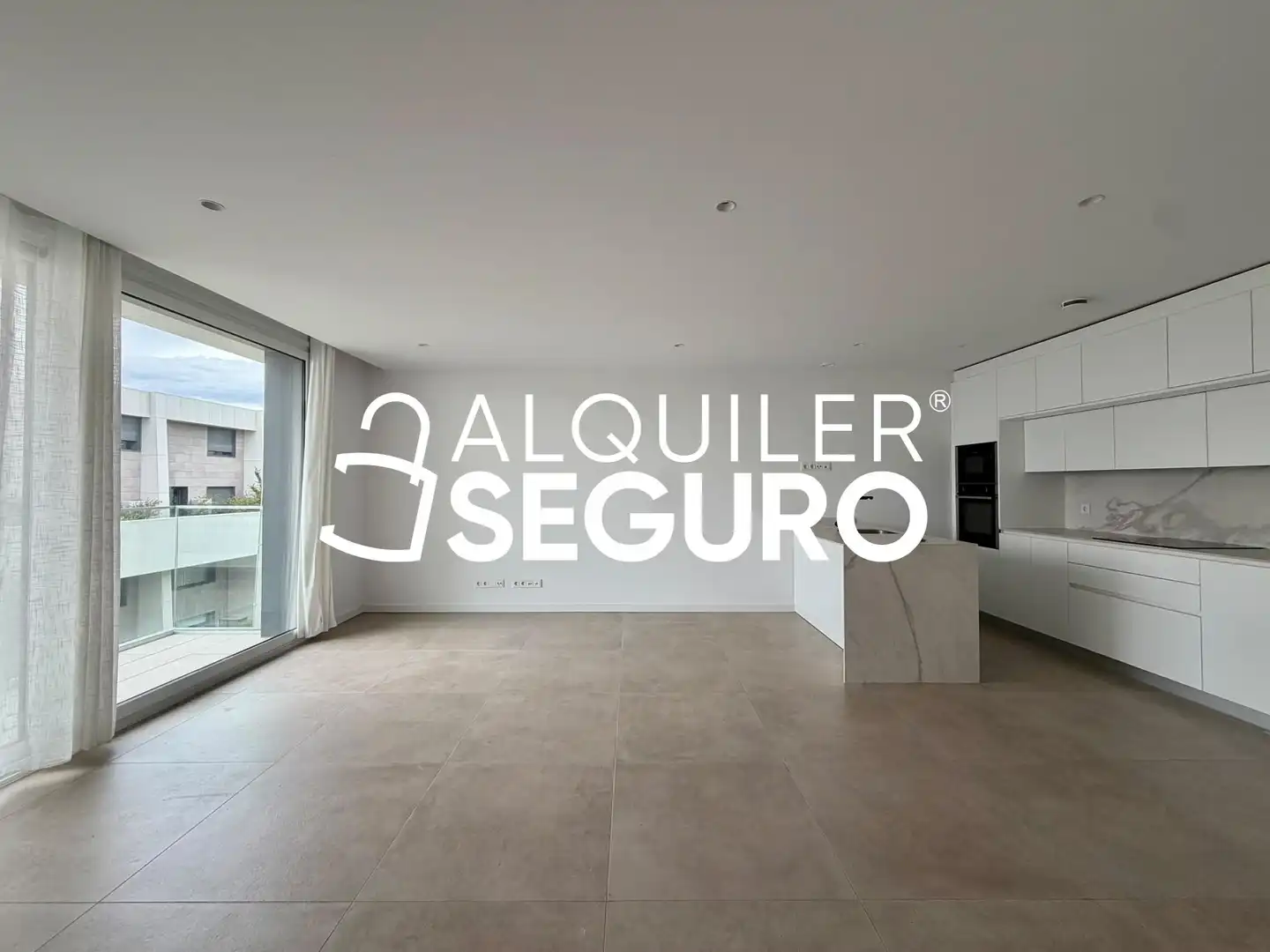 Living room of Flat for rent in Pozuelo de Alarcón  with Air Conditioner, Heating and Terrace