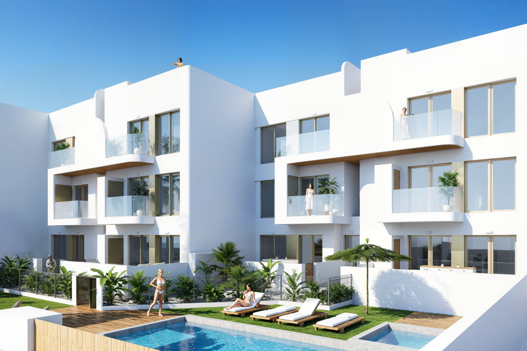 Dormitori de Apartament en venda en Cartagena amb Terrassa, Traster i Piscina