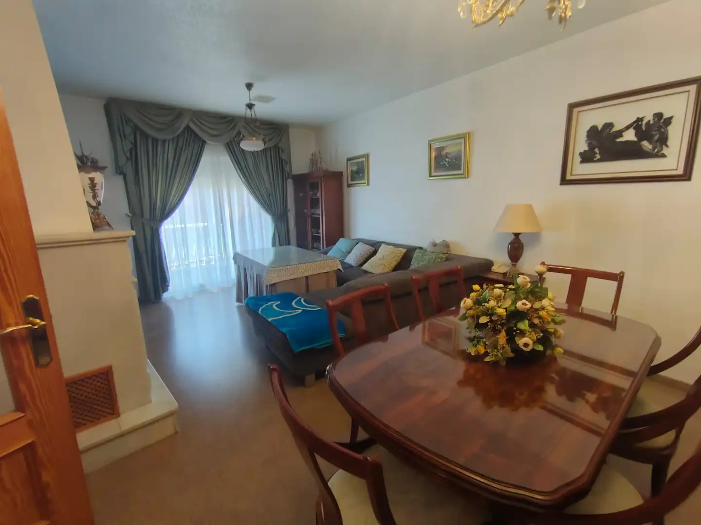 Sala de estar de Casa adosada en venta en Marchal con Terraza, Amueblado y Horno
