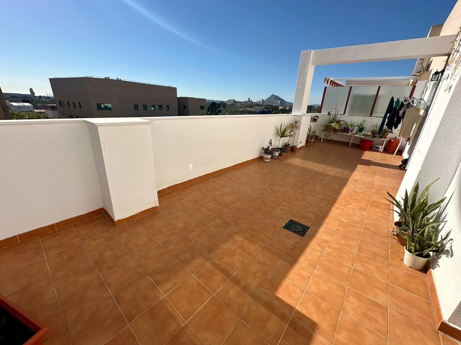 Terraza de Ático en venta en San Vicente del Raspeig / Sant Vicent del Raspeig con Aire acondicionado y Terraza