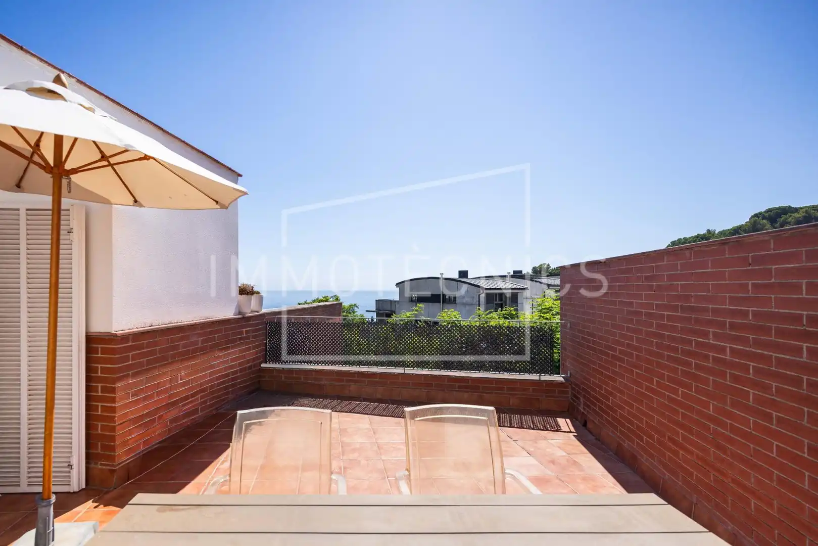 Terraza de Casa adosada en venta en Caldes d'Estrac con Aire acondicionado, Calefacción y Terraza