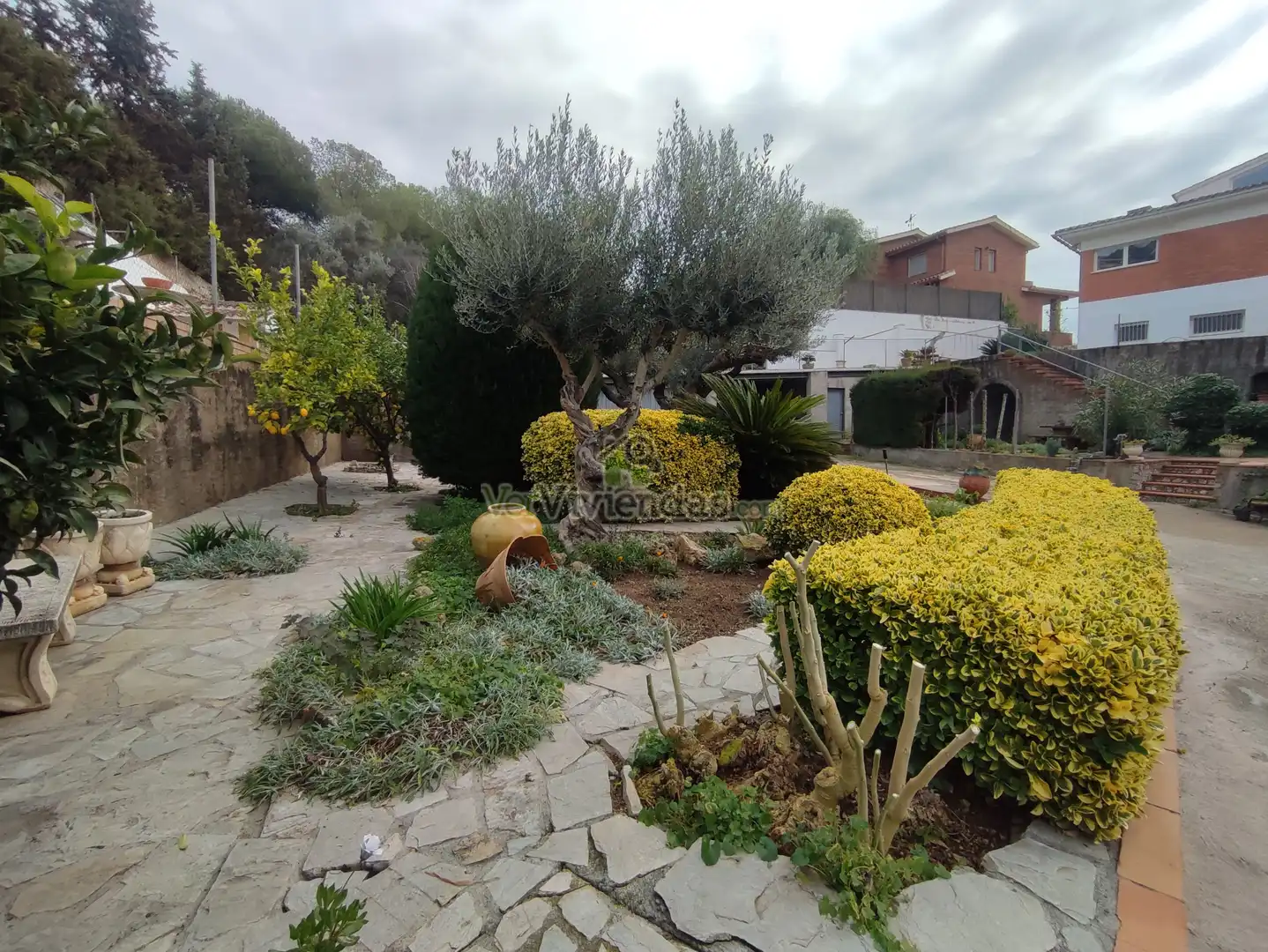 Jardí de Casa o xalet en venda en La Palma de Cervelló amb Calefacció, Jardí privat i Terrassa