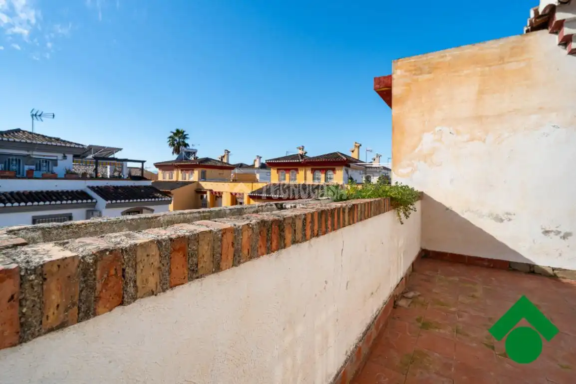 Vista exterior de Casa adosada en venta en Maracena con Aire acondicionado, Calefacción y Terraza