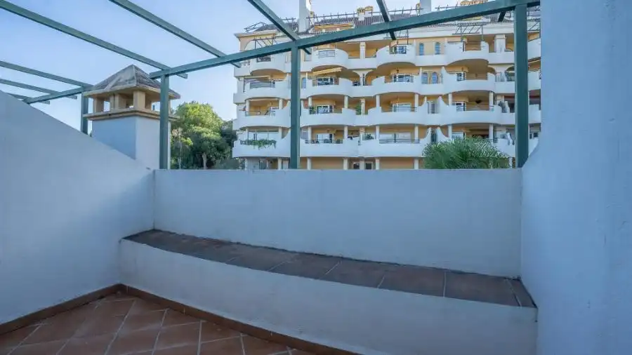 Terrace of Duplexes for rent in Marbella  with Air Conditioner, Terrace and Swimming Pool