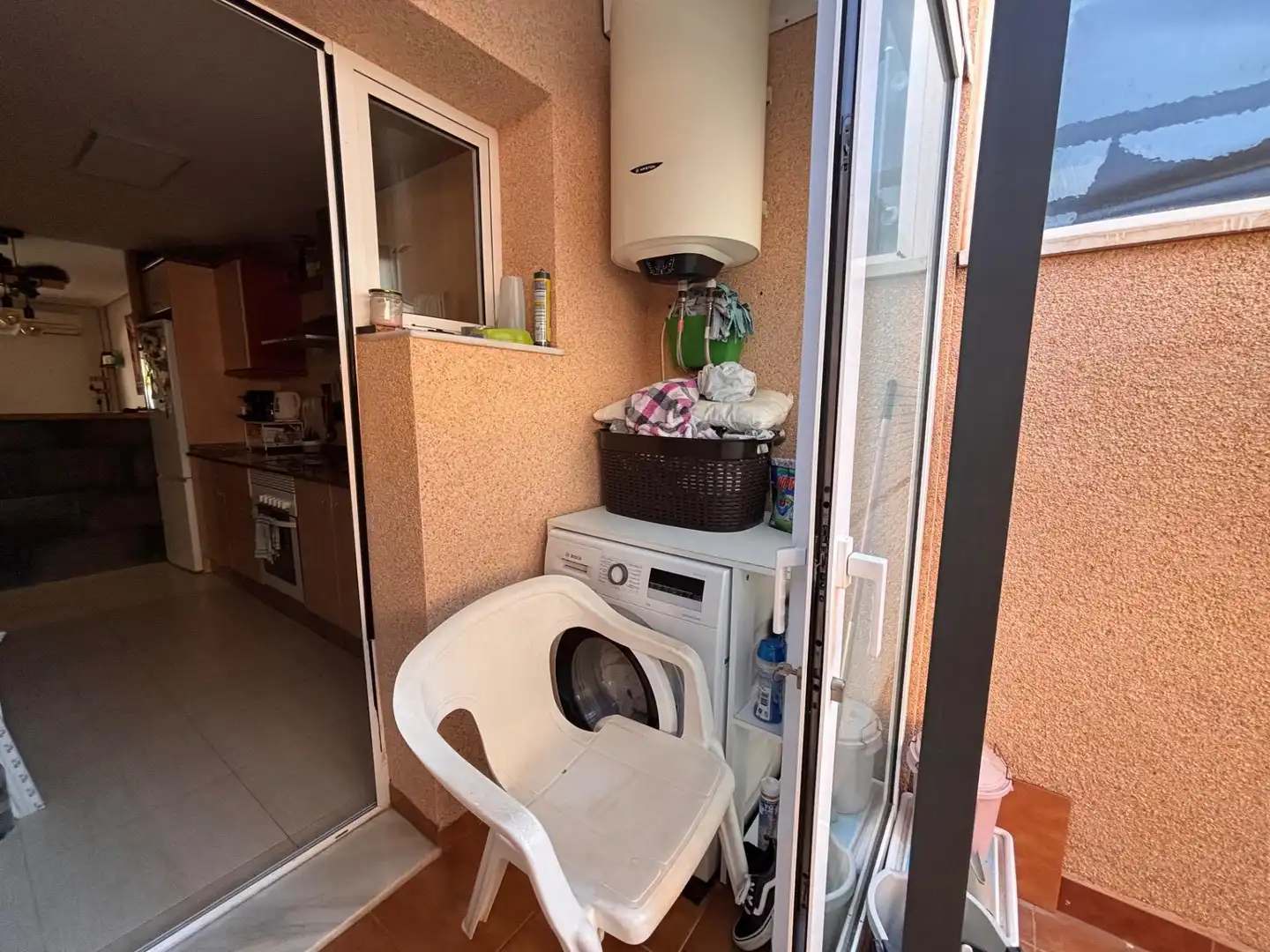 Balcony of Detached homes for sale in San Javier  with Air Conditioner, Private garden and Terrace