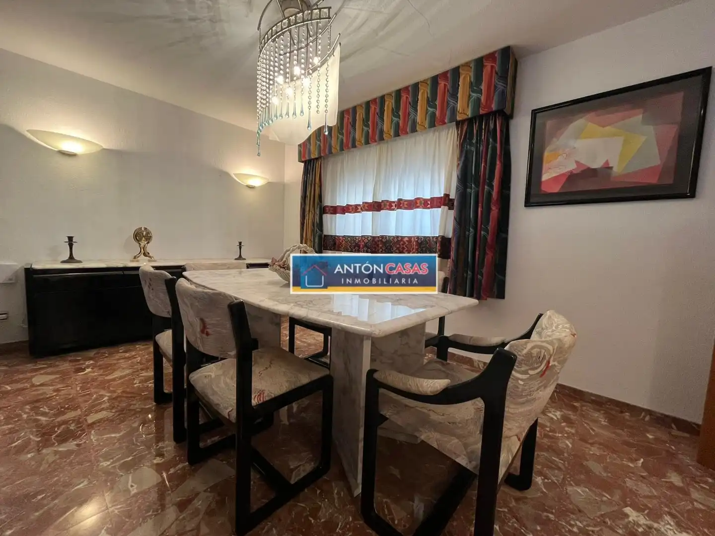 Esszimmer von Dachboden zum Verkauf in Elda mit Balkon und Alarm