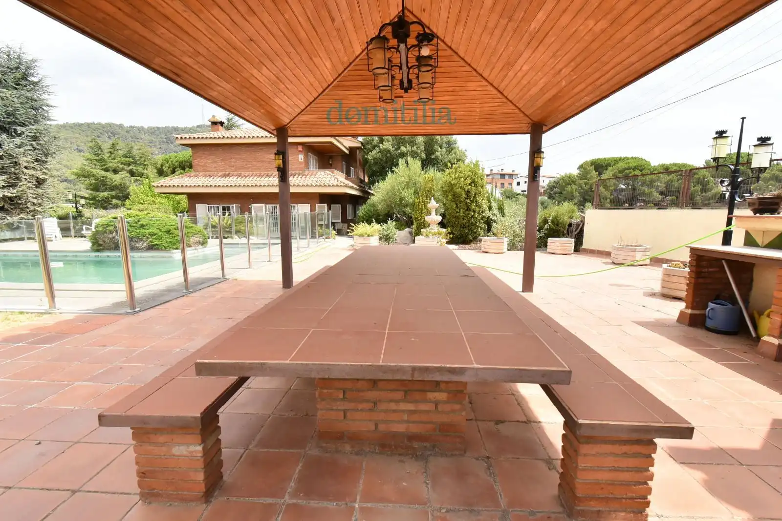 Terrassa de Casa o xalet en venda en Castellar del Vallès amb Calefacció, Jardí privat i Terrassa