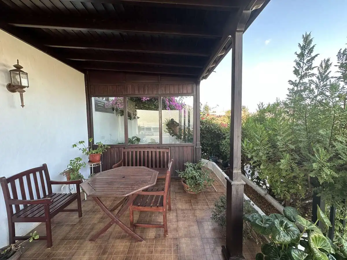 Terrassa de Casa o xalet en venda en Tías amb Jardí privat, Terrassa i Moblat