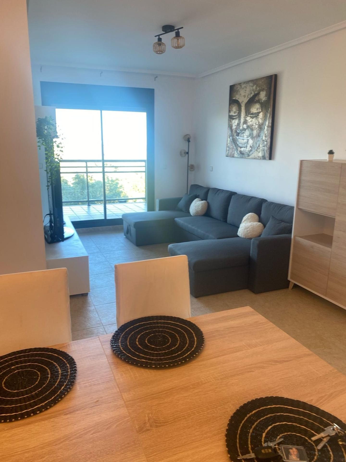 Sala de estar de Piso en venta en San Jorge / Sant Jordi con Aire acondicionado, Calefacción y Balcón