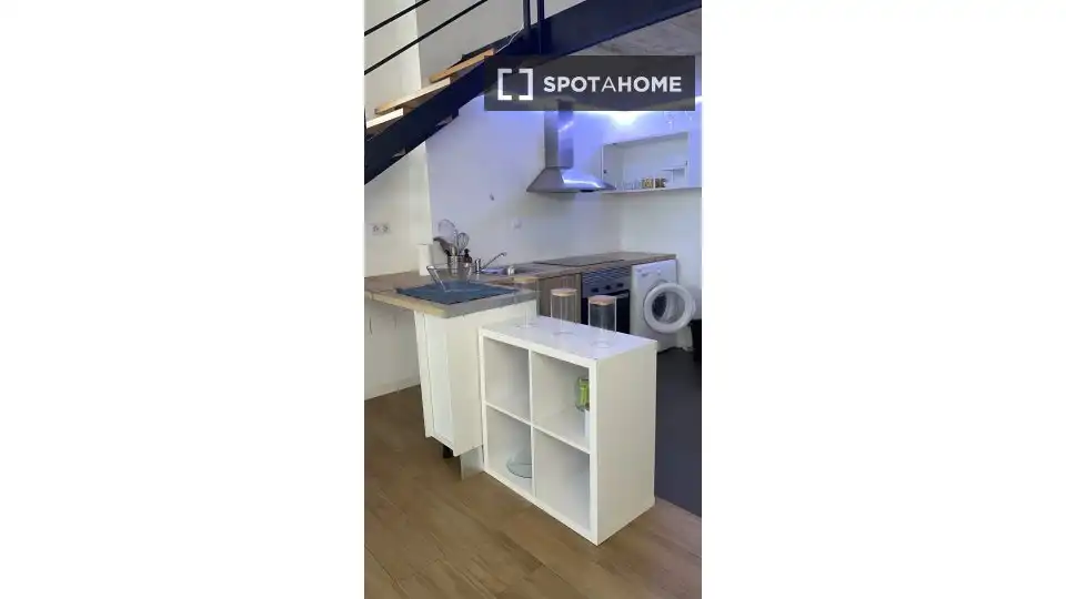 Küche von Wohnung zur Miete in Valencia mit Klimaanlage, Heizung und Möbliert