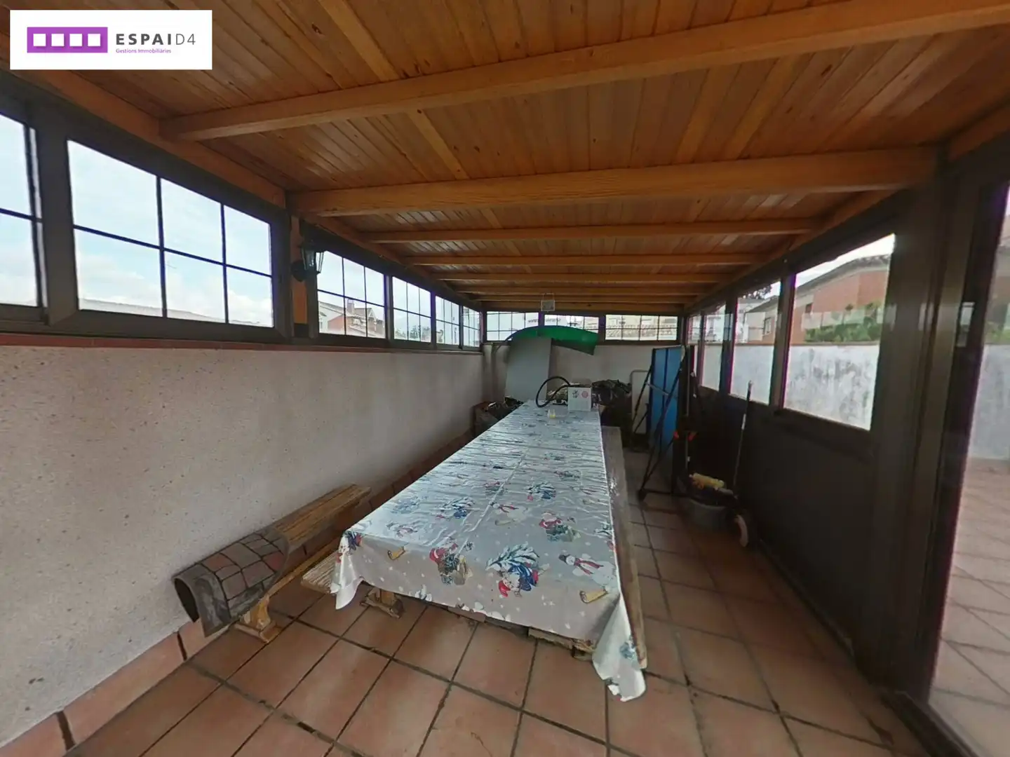 Terrassa de Casa o xalet en venda en Cerdanyola del Vallès amb Aire condicionat, Calefacció i Jardí privat