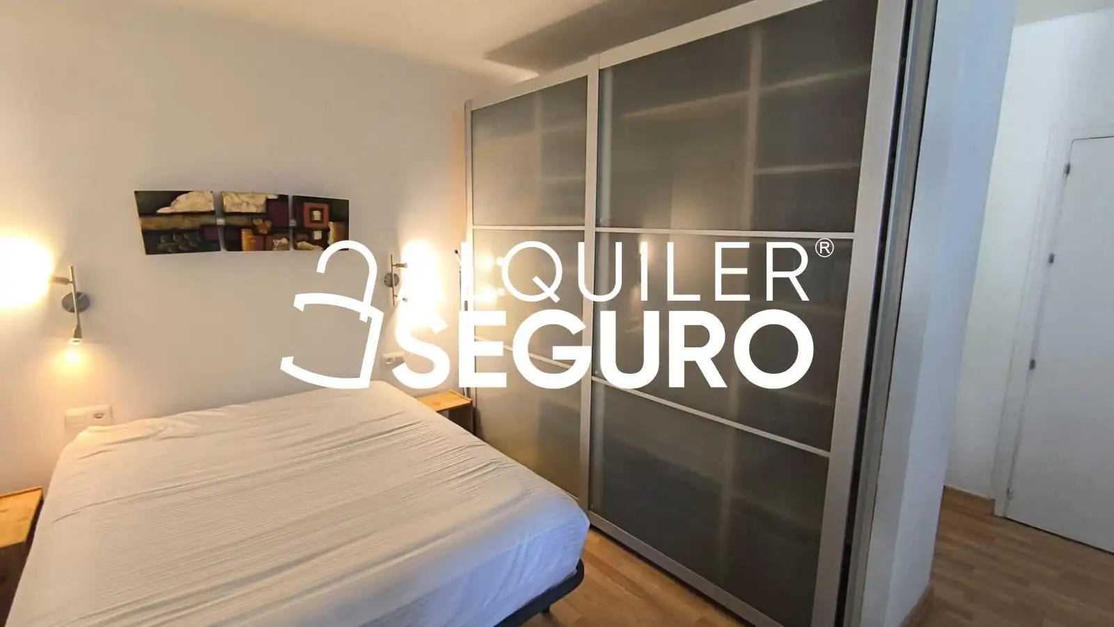 Bedroom of Study for rent in Sevilla  with Air Conditioner and Furnished