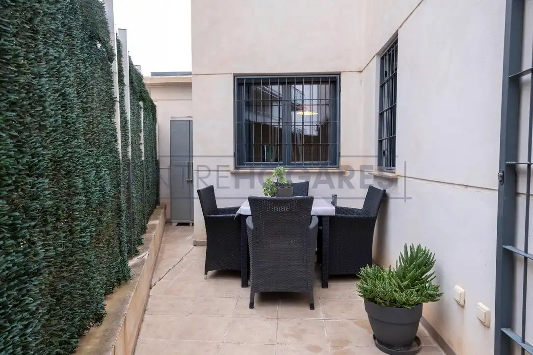 Terraza de Planta baja en venta en Alfara del Patriarca con Aire acondicionado, Calefacción y Jardín privado